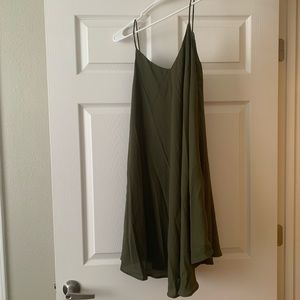 Olive Green Dress